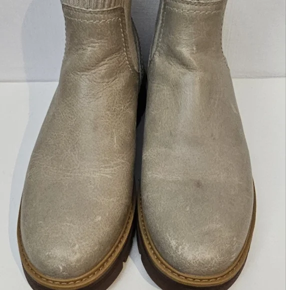 Timberland Cervinia Valley Chelsea Boots Women's 9 Leather Wedge Boots - Picture 4 of 16